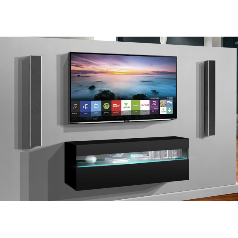 Orren Ellis Ada Floating TV Stand for TVs up to 43" Wayfair